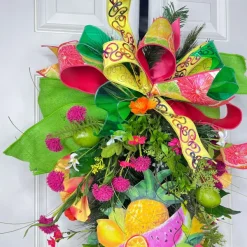Door Decor^* Citrus Garden Teardrop