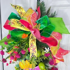 Door Decor^* Citrus Garden Teardrop