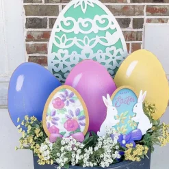 Wall Decor^The Round Top Collection Classic Easter Egg, Small