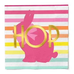 Kitchen & Dining^Sophistiplate Cocktail Napkin, Hoppy Easter