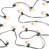 Lights^RAZ Connectable Matte Globe String Light, 15'