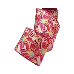 Spring^D. Stevens Contemporary Hibiscus Garden Ribbon, 4