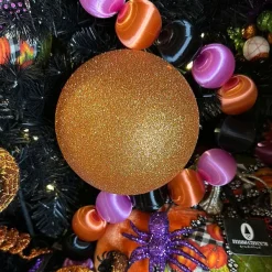 Ball Ornaments^Farrisilk Copper Glitter Ball Ornament, 6"