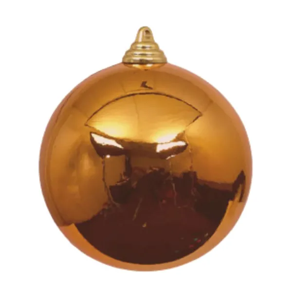 Ball Ornaments^Farrisilk Copper Shiny Ball Ornament, 8"