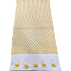 Easter^Two's Company Cottontail Table Runner With Bunny Pom Pom