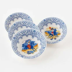 Kitchen & Dining^180 Degrees Cowboy And Cowgirl Bowl, Set Of 4