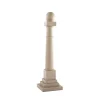 Table Decor^The Round Top Collection Cream Display Pole, Tall