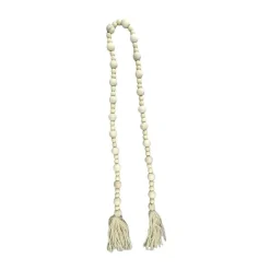 Table Decor^Liberty Floral Creamy Bead Garland