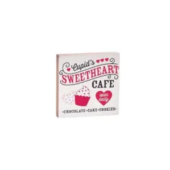 Figurines^Burton & Burton Cupid Delivery Sign Shelf Sitter