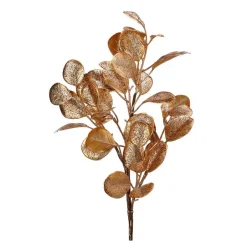 Sprays^Regency Dark Gold Glitter Ruscus Spray