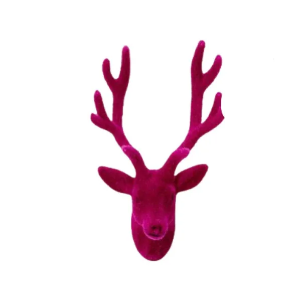 Wall Decor^180 Degrees Deer Bust Wall Mount, 12"