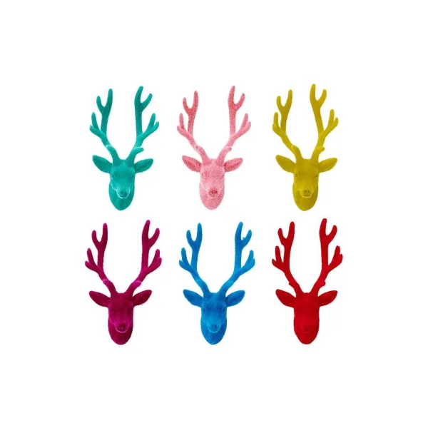 Wall Decor^180 Degrees Deer Bust Wall Mount, 12"