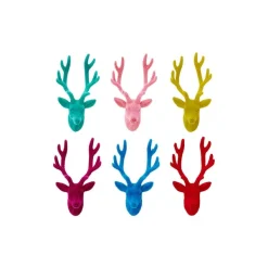 Hanging Decor^180 Degrees Deer Bust Wall Mount, 12"