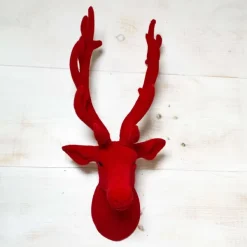 Wall Decor^180 Degrees Deer Bust Wall Mount, 24"
