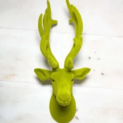 Wall Decor^180 Degrees Deer Bust Wall Mount, 24