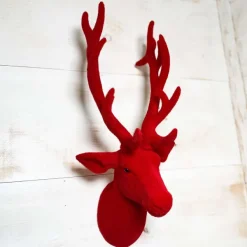 Door Decor^180 Degrees Deer Bust Wall Mount, 24