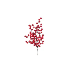 Floral^Regency Deluxe Red Berry Spray, 24"