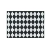 Rugs & Mats^Evergreen Diamond Black And White Layering Mat