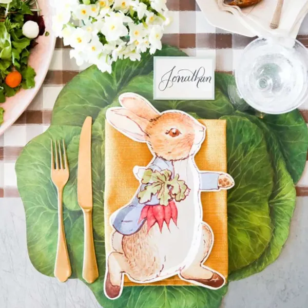 Spring^Hester & Cook Die Cut Cabbage Placemat Sheets