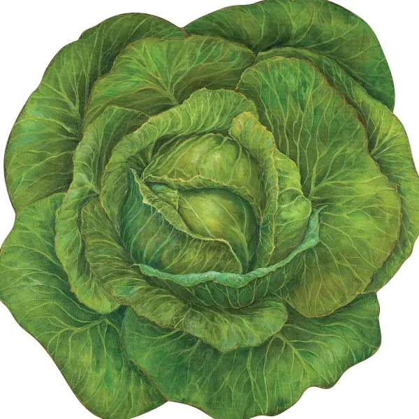 Spring^Hester & Cook Die Cut Cabbage Placemat Sheets