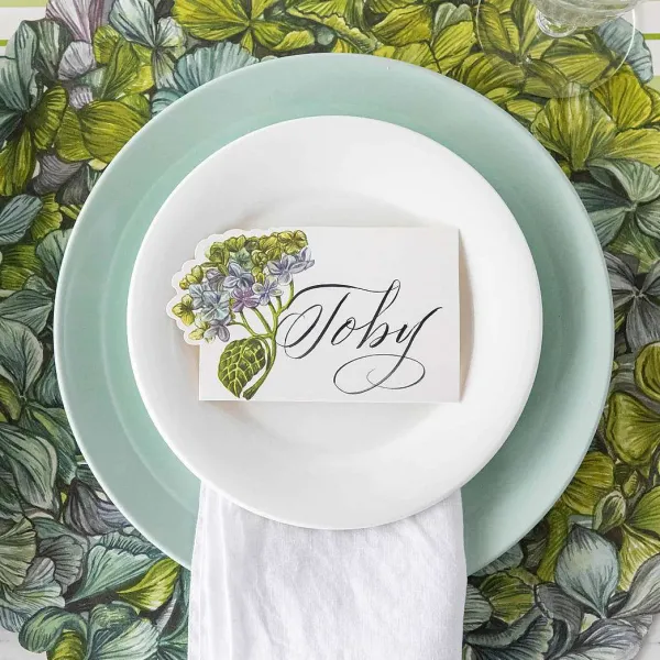 Party Diy^Hester & Cook Die Cut Hydrangea Placemat Sheets