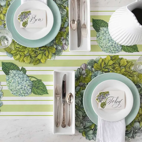 Party Diy^Hester & Cook Die Cut Hydrangea Placemat Sheets