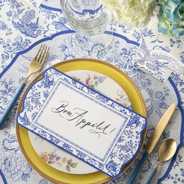 Spring^Hester & Cook Die-Cut Blue Asiatic Pheasants Sheets