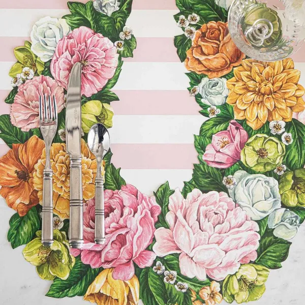 Party Diy^Hester & Cook Die-Cut Derby Wreath Placemat Sheets