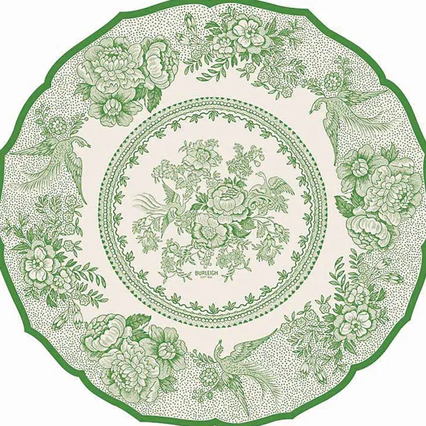 Kitchen & Dining^Hester & Cook Die-Cut Green Asiatic Pheasants Sheets