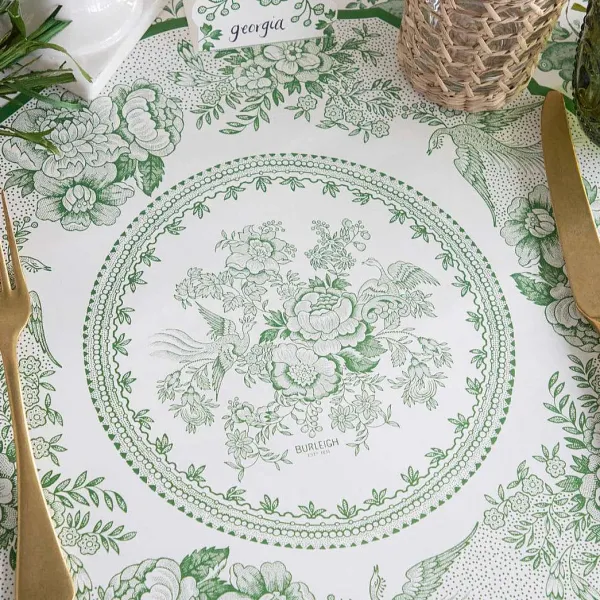 Kitchen & Dining^Hester & Cook Die-Cut Green Asiatic Pheasants Sheets
