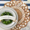 Spring^Hester & Cook Die-Cut Rattan Weave Placemat Sheets