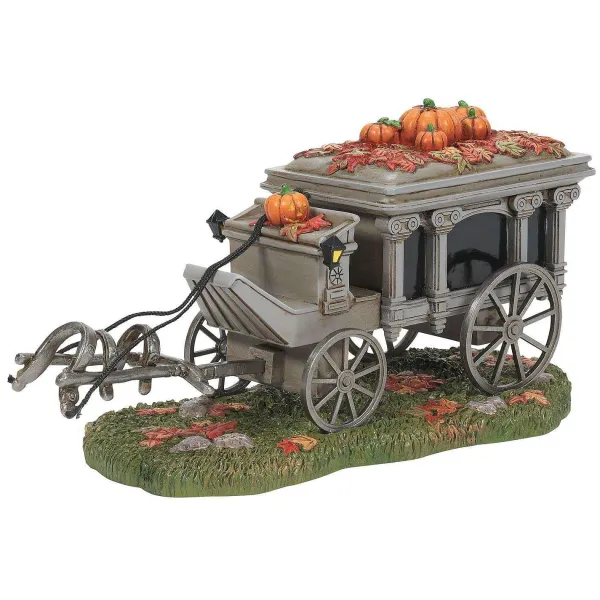 Table Decor^Department 56 Disneyland Haunted Hearse, Dept 56 Village