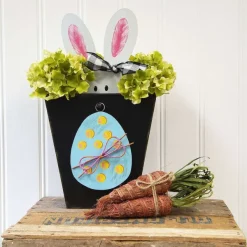 Wall Decor^The Round Top Collection Display Pocket Planter, Black