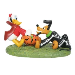 Table Decor^Department 56 Donald And Pluto's Tussle, Dept. 56 Village