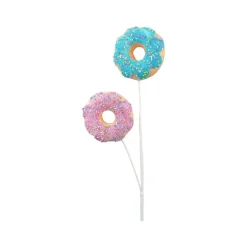 Celebrate Birthday^Liberty Floral Donut Sprinkle Pick