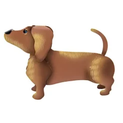 Table Decor^The Round Top Collection Dress Up Pet, Dachshund