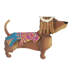 Mother's Day^The Round Top Collection Dress Up Pet, Flower Child Costume