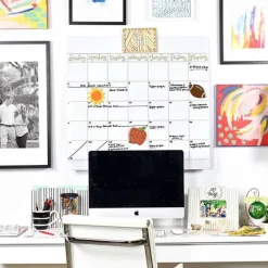 Hanging Decor^Happy Everything Dry Erase Big Calendar By !