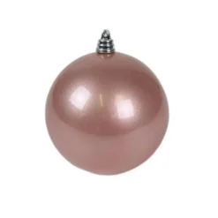 Spring^Farrisilk Dusty Rose Candy Apple Ornament, 4"