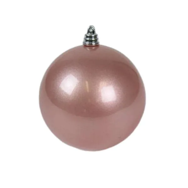 Ball Ornaments^Farrisilk Dusty Rose Candy Apple Ornament, 6"