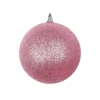Ball Ornaments^Farrisilk Dusty Rose Glitter Ornament, 6"