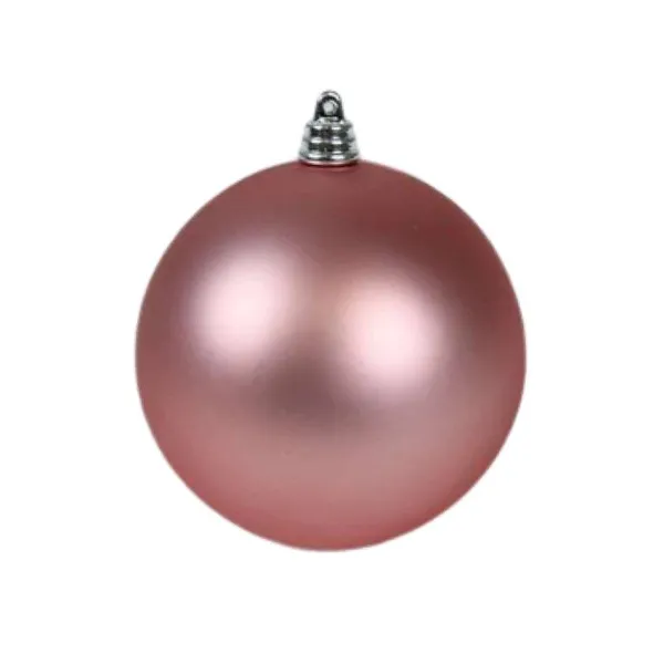 Ball Ornaments^Farrisilk Dusty Rose Matte Ornament, 8"