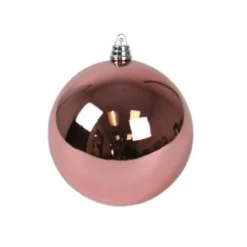 Spring^Farrisilk Dusty Rose Shiny Ornament, 6"