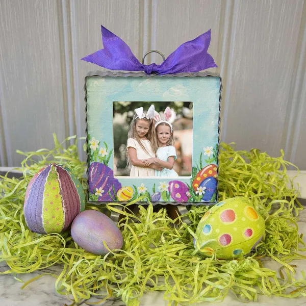 Wall Decor^The Round Top Collection Easter Photo Frame Mini Gallery Art