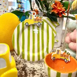Kitchen & Dining^Coton Colors Easter Truck Embellishment Plate By Happy Everything!