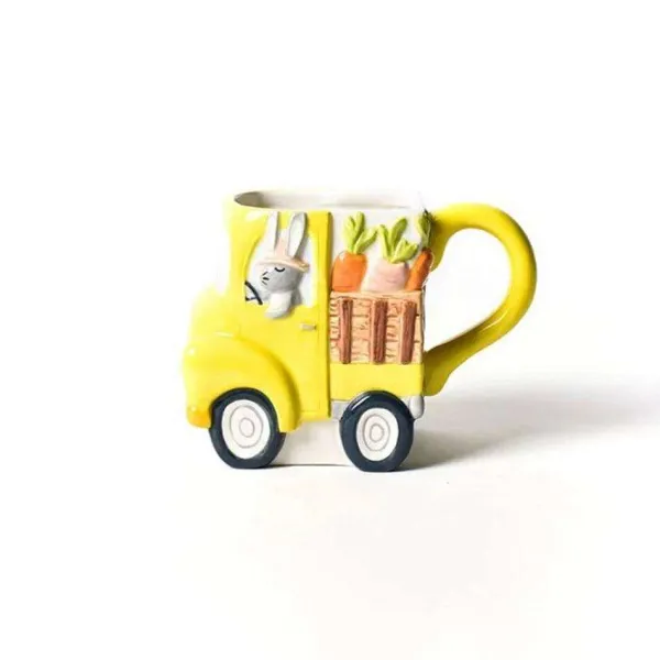 Kitchen & Dining^Happy Everything Easter Truck Shaped Mug By !
