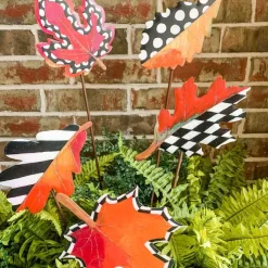 Pot Stakes^The Round Top Collection Elegant Leaves