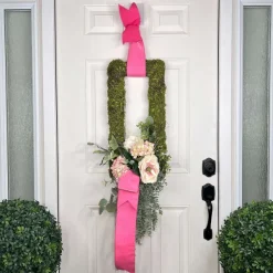 Door Decor^* Elegant Magnolia Wreath