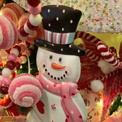 Wall Decor^Craig Bachman Embossed Snowman With Scarf