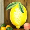 Signs^Craig Bachman Embossed Watercolor Lemon